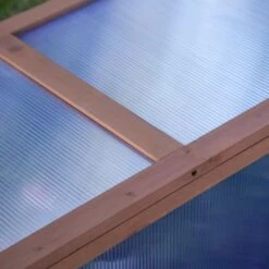 Outsunny Wooden Cold Frame Greenhouse With Polycarbonate Boards, 39" X 26" X 16" 26 Outsunny Wooden Cold Frame Greenhouse With Polycarbonate Boards, 39" X 26" X 16" -Outsunny fh2bef17e6c6a2c18