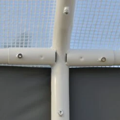 Outsunny 20' X 10' X 9' Walk-In Greenhouse, Outdoor Gardening Canopy With 6 Roll-up Windows, 2 Zippered Doors & Weather Cover, White -Outsunny g2a3d6188c3b8def4