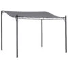 Outsunny 10' X 10' Steel Outdoor Pergola Gazebo Patio Canopy With Durable & Spacious Weather-Resistant Design, Grey