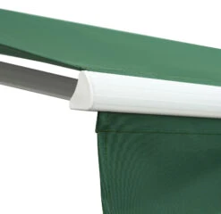 Outsunny 8' X 7' Patio Retractable Awning/Manual Exterior Sun Shade Deck Window Cover, Green -Outsunny gzMd4d181a40ad725