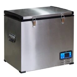 Outsunny 12V Portable Car Freezer Refrigerator Mini Fridge Cooler - 60 Liter