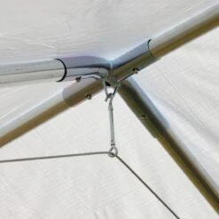 Outsunny 10'x20' Carport Heavy Duty Galvanized Car Canopy With Included Anchor Kit, 3 Reinforced Steel Cables, White -Outsunny jEN33417e6956c524