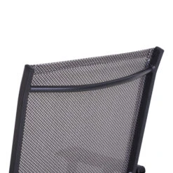 Outsunny Set Of 4 Patio Folding Chairs, Stackable Outdoor Sling Patio Dining Chairs With Armrests For Lawn, Camping, Dining, Beach, Metal Frame, No Assembly, Gray 25 Outsunny Set Of 4 Patio Folding Chairs, Stackable Outdoor Sling Patio Dining Chairs With Armrests For Lawn, Camping, Dining, Beach, Metal Frame, No Assembly, Gray -Outsunny jU23d617f73ce43e8