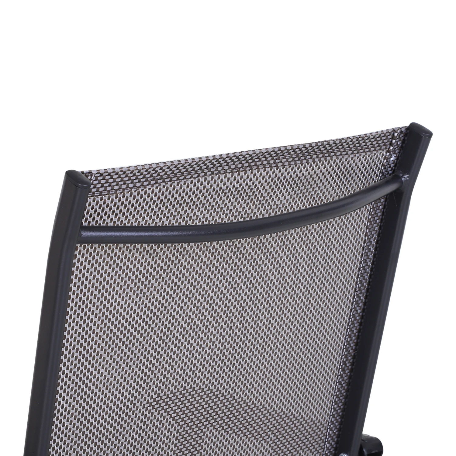 Outsunny Set Of 4 Patio Folding Chairs, Stackable Outdoor Sling Patio Dining Chairs With Armrests For Lawn, Camping, Dining, Beach, Metal Frame, No Assembly, Gray 11 Outsunny Set Of 4 Patio Folding Chairs, Stackable Outdoor Sling Patio Dining Chairs With Armrests For Lawn, Camping, Dining, Beach, Metal Frame, No Assembly, Gray - Image 11