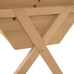 Outsunny 39'' X 28'' Raised Garden Bed With Legs, Elevated Wooden Planter Box With Bed Liner For Vegetables Flowers Herbs Backyard Patio Balcony -Outsunny lB46a417e7122a5b8