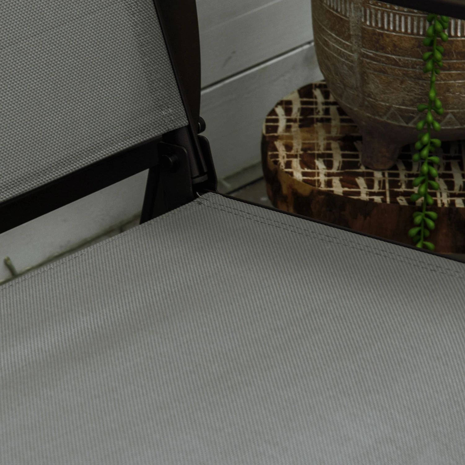 Outsunny 2-Person Outdoor Glider Bench,Patio Glider Loveseat Chair With Powder Coated Steel Frame,2 Seats Porch Rocking Glider For Backyard, Lawn, Garden And Porch, Mixed Grey 9 Outsunny 2-Person Outdoor Glider Bench,Patio Glider Loveseat Chair With Powder Coated Steel Frame,2 Seats Porch Rocking Glider For Backyard, Lawn, Garden And Porch, Mixed Grey - Image 9