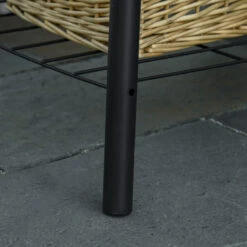 Outsunny 30" Portable Charcoal Barbecue Grill With Wheels Outdoor Barbecue With Adjustable Charcoal Rack, Storage Shelf, For Garden Camping Picnic -Outsunny mCd3d617fd4576a4f