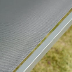 Outsunny 3-Seat Outdoor Porch Swing Chair, Patio Swing Glider With Adjustable Canopy, Breathable Seat, And Steel Frame For Garden, Poolside, Backyard, Blue -Outsunny mYee3217ed30dc4d0