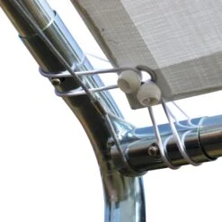 Outsunny 10'x20' Carport Heavy Duty Galvanized Car Canopy With Included Anchor Kit, 3 Reinforced Steel Cables, White -Outsunny o0Pcfa17e6956c524