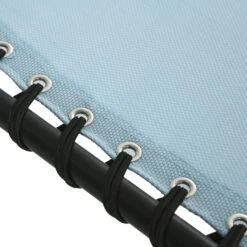 Outsunny Folding Chaise Lounge Pool Chairs, Outdoor Sun Tanning Chairs, Folding, Reclining Back, Steel Frame & Breathable Mesh For Beach, Yard, Patio, Baby Blue 25 Outsunny Folding Chaise Lounge Pool Chairs, Outdoor Sun Tanning Chairs, Folding, Reclining Back, Steel Frame & Breathable Mesh For Beach, Yard, Patio, Baby Blue -Outsunny o4r3d6181532bbfc7