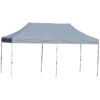 Outsunny 10' X 20' Pop Up Canopy Tent, Instant Sun Shelter, Tents For Parties, Height Adjustable, With Wheeled Carry Bag, For Outdoor, Garden, Patio, Gray