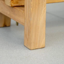 Outsunny Outdoor Dining Set For 6, Patio Dining Furniture Set With PE Wicker Chairs, Armrests, Acacia Wood Loveseat Bench & Dinner Table, Cushions, White -Outsunny pwm3d6186c105a556