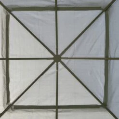 Outsunny 10' X 10' Patio Gazebo With Corner Frame Shelves, Double Roof Outdoor Gazebo Canopy Shelter With Netting, For Patio, Wedding, Catering & Events, Gray -Outsunny qBKb4d17e681f90d8