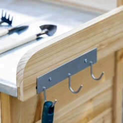 Outsunny Garden Potting Bench Table With Lockable Storage Cabinet And Open Shelf, Outdoor Planting Workstation With Steel Tabletop, Natural 16 Outsunny Garden Potting Bench Table With Lockable Storage Cabinet And Open Shelf, Outdoor Planting Workstation With Steel Tabletop, Natural -Outsunny qTsd4d18137e841fd