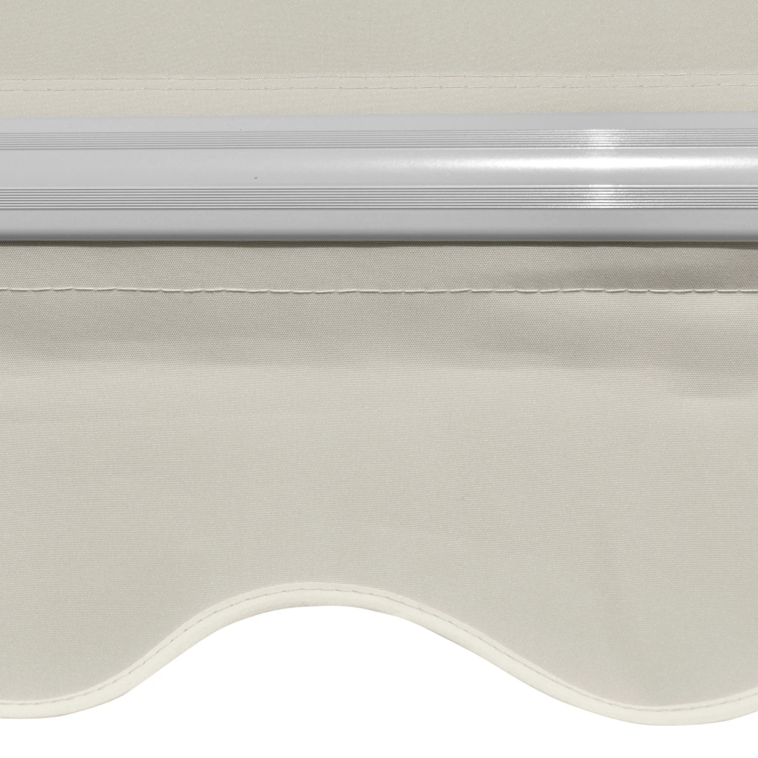 Outsunny 4' Patio Drop Arm Manual Retractable Sun Shade Window Awning - Cream 9 Outsunny 4' Patio Drop Arm Manual Retractable Sun Shade Window Awning - Cream - Image 9