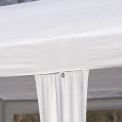 Outsunny 10' X 30' Party Tent, Event Shelter Gazebo Canopy With Removable Mesh Side Walls And Two Doors, White -Outsunny sYza191831ff0825b