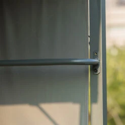 Outsunny 7FT Grill Gazebo BBQ Canopy With Sun Shade Panel Side Awning, 2 Exterior Serving Shelves, 5 Hooks For Patio Lawn Backyard -Outsunny shwd4d1831ff71438