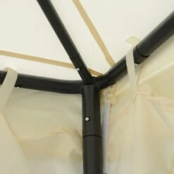 Outsunny 10' X 10' Patio Gazebo Outdoor Canopy Shelter With 2-Tier Roof And Netting, Steel Frame For Garden, Lawn, Backyard And Deck, Cream White 16 Outsunny 10' X 10' Patio Gazebo Outdoor Canopy Shelter With 2-Tier Roof And Netting, Steel Frame For Garden, Lawn, Backyard And Deck, Cream White -Outsunny t35d4d181ab87d656