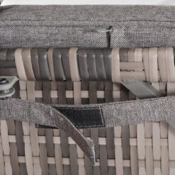 Outsunny 3 PC Rattan Wicker Conversation Patio Set With Side Coffee Table And Adjustable Backrest, Grey 16 Outsunny 3 PC Rattan Wicker Conversation Patio Set With Side Coffee Table And Adjustable Backrest, Grey -Outsunny tR4d4d187bbca5a9b