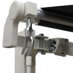 Outsunny 10' X 8' Manual Retractable Awning Sun Shade Shelter For Patio Deck Yard With UV Protection And Easy Crank Opening, Green -Outsunny tZ3b1317e67561c74