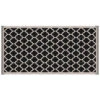 Outsunny Reversible Outdoor Rug Carpet, 9' X 18' Waterproof Plastic Straw Rug, Portable RV Camping Rugs, Large Floor Mat Area Rug For Backyard, Deck, Picnic, Beach, Trailer, Camper, Black & Beige