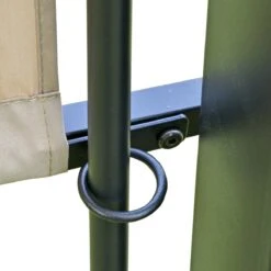 Outsunny 10' X 10' Outdoor Patio Gazebo Pergola With Retractable Canopy Roof, Steel Frame With Stakes & Unique Design -Outsunny uYr4fe17e6ac50452