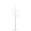 Outsunny Outdoor 6ft Lighted Birch Twig Tree, Decorative Garden Light W/ 8 Modes, White