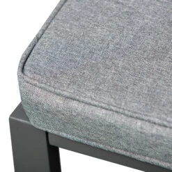 Outsunny 9 Piece Outdoor Patio Dining Set With 4 Chairs, 4 Ottomans, & Glass Table With Cushions & Aluminum Frame -Outsunny vAG0ff1813d3d1fb6