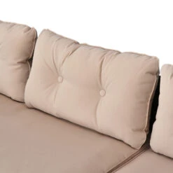 Outsunny 3 Piece Patio Furniture Set, Rattan Outdoor Sofa Set With Chaise Lounge & Loveseat, Soft Cushions, Tempered Glass Table, L-Shaped Sectional Couch, Beige 15 Outsunny 3 Piece Patio Furniture Set, Rattan Outdoor Sofa Set With Chaise Lounge & Loveseat, Soft Cushions, Tempered Glass Table, L-Shaped Sectional Couch, Beige -Outsunny vxO7561821eaa6755