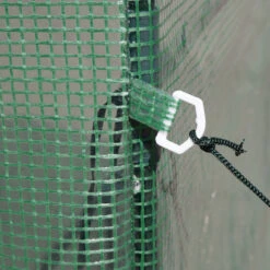 Outsunny 84.25" X 56.25" X 76.75" Walk-in Greenhouse, PE Cover, 3-Tier Shelves, Steel Frame Hot House, Roll-Up Zipper Door For Flowers, Vegetables, Saplings, Tropical Plants, Green -Outsunny wO3f1517f914a1380