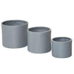 Outsunny Set Of 3 Outdoor Planter Set, 13/11.5/9in, MgO Flower Pots With Drainage Holes, Outdoor Ready & Stackable Plant Pot For Indoor, Entryway, Patio, Yard, Garden 17 Outsunny Set Of 3 Outdoor Planter Set, 13/11.5/9in, MgO Flower Pots With Drainage Holes, Outdoor Ready & Stackable Plant Pot For Indoor, Entryway, Patio, Yard, Garden -Outsunny wVi3d618871528b39
