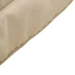 Outsunny Outdoor Porch Swing Cushions With Seat & Tufted Back, Backrest Ties, Set Of 2 Replacement Cushions For Patio Furniture, Beige 17 Outsunny Outdoor Porch Swing Cushions With Seat & Tufted Back, Backrest Ties, Set Of 2 Replacement Cushions For Patio Furniture, Beige -Outsunny xH03d6187bc5d4256