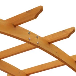 Outsunny 7.5' Fir Wood Round Outdoor Garden Pergola Style Arbor Arch Trellis -Outsunny xSQd4d17fe800e123