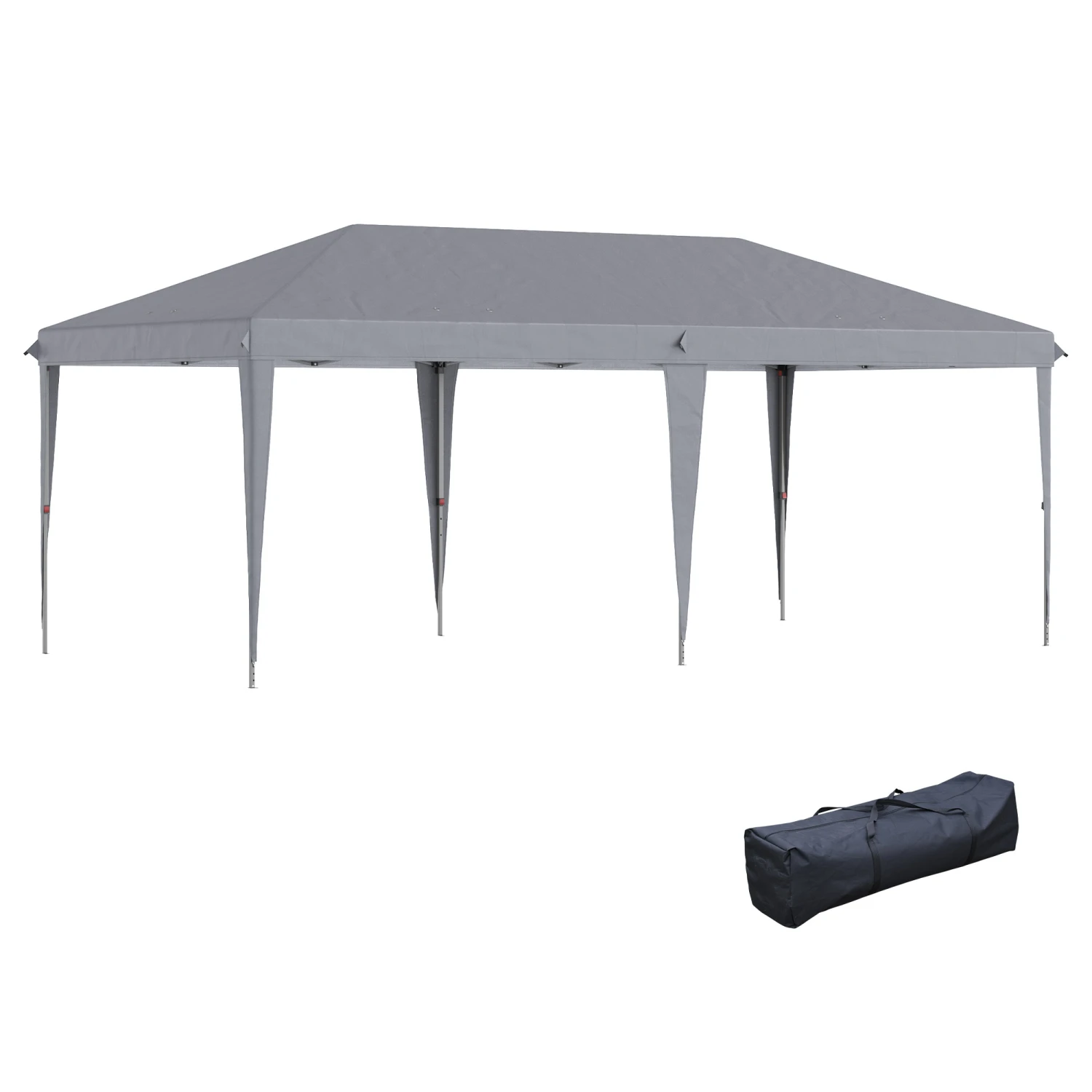 Outsunny 10' X 20' Pop Up Canopy Tent, Heavy Duty Tents For Parties, Outdoor Instant Gazebo Sun Shade Shelter With Carry Bag, For Catering, Events, Wedding, Backyard BBQ, Gray 1 Outsunny 10' X 20' Pop Up Canopy Tent, Heavy Duty Tents For Parties, Outdoor Instant Gazebo Sun Shade Shelter With Carry Bag, For Catering, Events, Wedding, Backyard BBQ, Gray