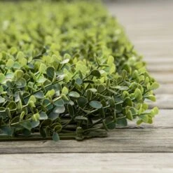 Outsunny 12 Piece Artificial Boxwood Privacy Fence Screen, 20" X 20" Faux Hedge Greenery Wall Backdrop Decoration, Indoor Outdoor Garden Decor, Green -Outsunny xsbcb517ed30dd3e0