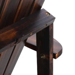 Outsunny Wooden Adirondack Chair, Outdoor Patio Lawn Chair With Cup Holder, Weather Resistant Lawn Furniture, Classic Lounge For Deck, Garden, Backyard, Fire Pit, Brown 28 Outsunny Wooden Adirondack Chair, Outdoor Patio Lawn Chair With Cup Holder, Weather Resistant Lawn Furniture, Classic Lounge For Deck, Garden, Backyard, Fire Pit, Brown -Outsunny y1J0bc17e71d9bfc3
