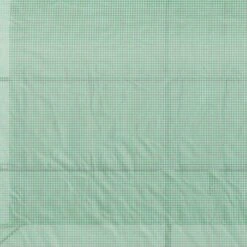 Outsunny 10' X 5' X 7' Lean To Greenhouse, Walk-In Green House, Plant Nursery With 2 Roll-up Doors And Windows, PE Cover And 3 Wire Shelves, Green -Outsunny y874bb17ed36955ce