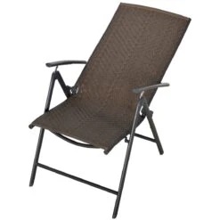 Outsunny 2-Piece PE Rattan Wicker Patio Recliner Set With Folding Design, Quality Steel Frame & All-Weather Build, Grey 23 Outsunny 2-Piece PE Rattan Wicker Patio Recliner Set With Folding Design, Quality Steel Frame & All-Weather Build, Grey -Outsunny yG34b417e6868cb09