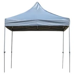Outsunny 9.7' X 14.5' Folding Gazebo Steel Canopy Party Tent With Carry Bag - Green -Outsunny ygCfca17e68e8f10c